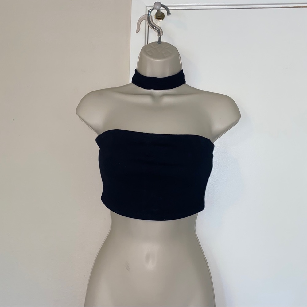 REVOLVE Chocker Crop Top